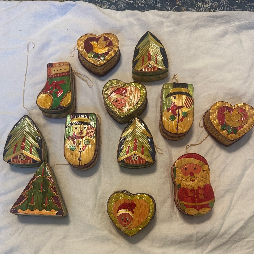 80’s Handmade Christmas Boxes